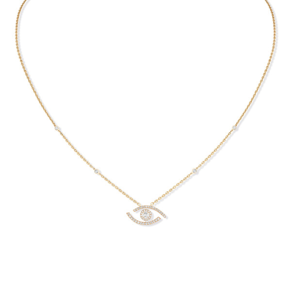 Messika Lucky Eye Halskette (Ref: 07525-YG)