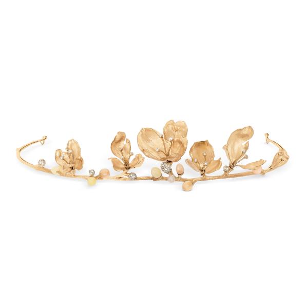 Ole Lynggaard Copenhagen Wild Rose Tiara (Ref: A9994-424)