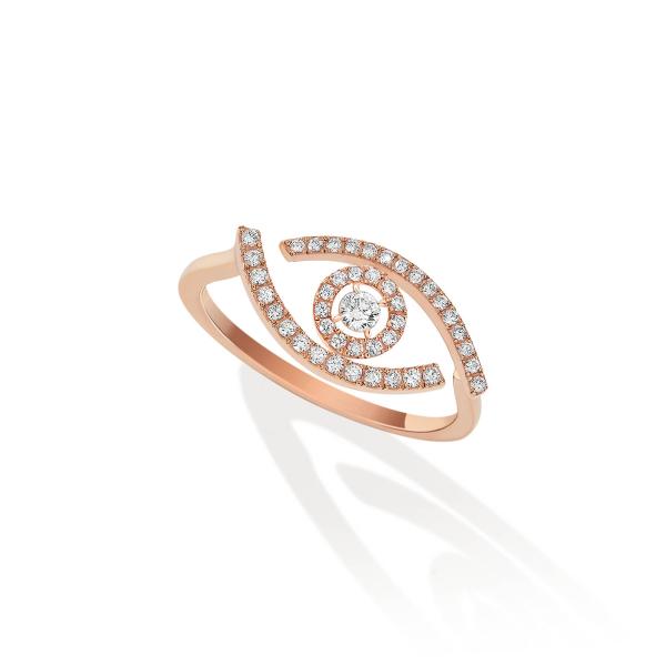 Messika Lucky Eye Ring (Ref: 10037-PG)