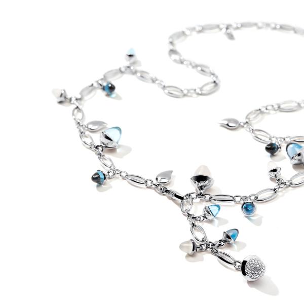 Tamara Comolli Kurzes MIKADO Collier Ocean (Ref: N-M-56-Oce-p-wg)