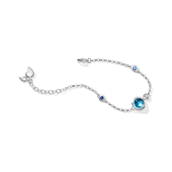 Tamara Comolli BOUTON Armband Mini Chain 'Ocean' small/medium (Ref: B-BOU-c-Oce-sm-wg)