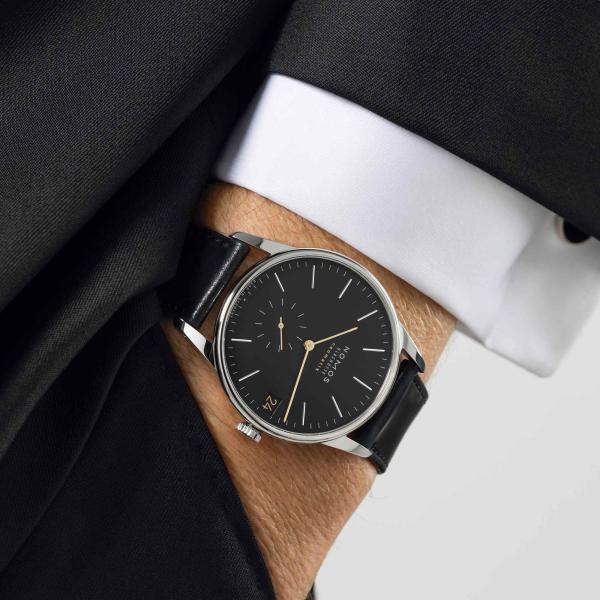 NOMOS Glashütte Orion neomatik 41 Datum new black (Ref: 366)