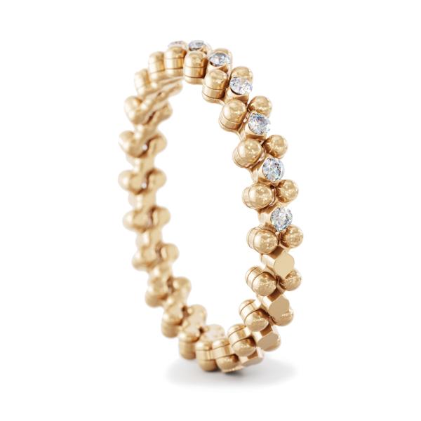 Serafino Consoli Brevetto Multi-Size Ring (Ref: RMS 3HM2 RG WD)