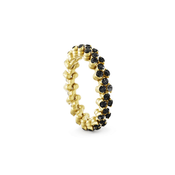 Serafino Consoli Brevetto Multi-Size Ring (Ref: RMS 3F4 YG BD)