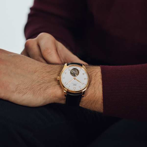 IWC PORTUGIESER HAND-WOUND TOURBILLON (Ref: IW545801)