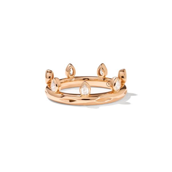 Tamara Comolli GYPSY Ring Crown Drop Cut Classic (Ref: R-Gyp-C-Dr-Cl-rg)
