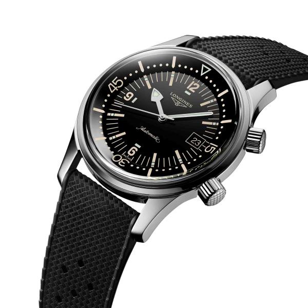 Longines The Longines Legend Diver Watch (Ref: L3.774.4.50.9)