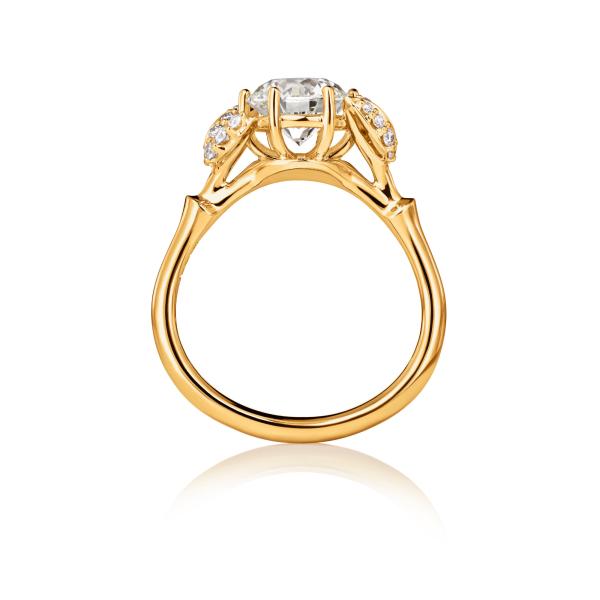 Ole Lynggaard Copenhagen Winter Frost Solitaire Ring (Ref: A2782-405)