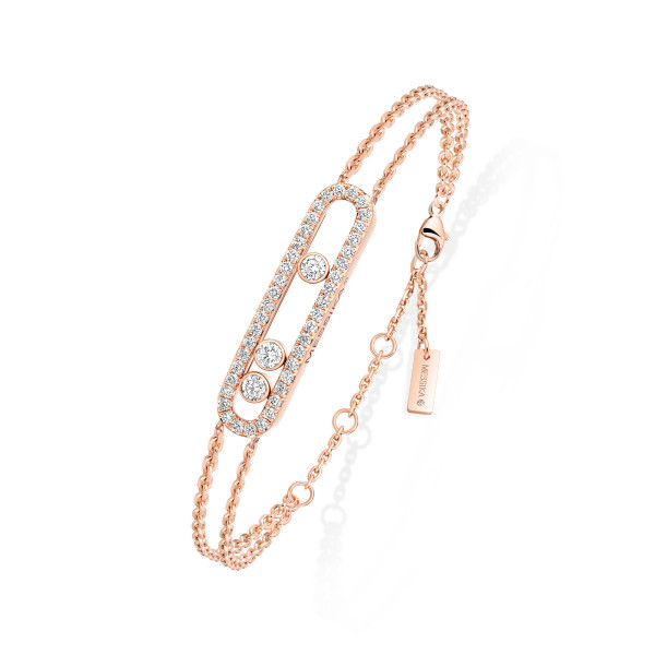 Messika Move Classique Pavé Armband (Ref: 03995-PG)
