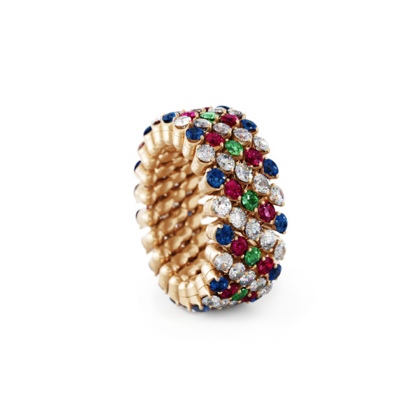 Serafino Consoli Brevetto Multi-Size Ring (Ref: RMS 5F2 RG WD BS R T MC)