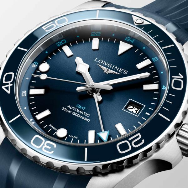 Longines HYDROCONQUEST GMT (Ref: L3.890.4.96.9)
