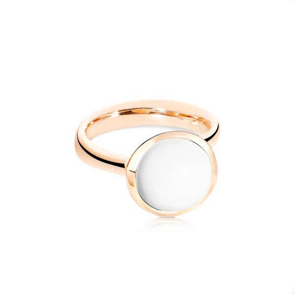 Tamara Comolli BOUTON Ring large Cacholong (Ref: R-BOU-l-Cach-rg)