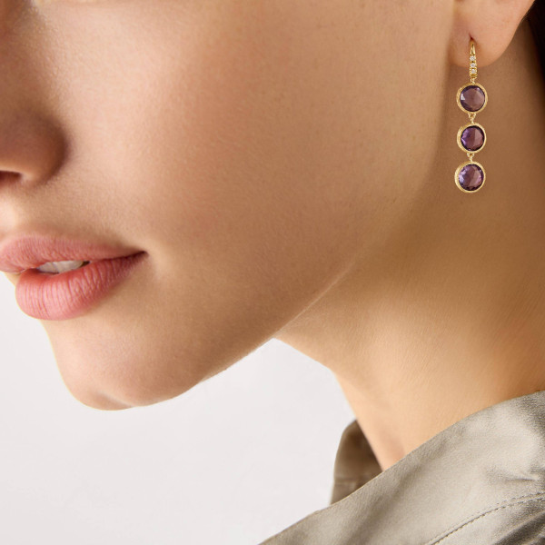 Marco Bicego Jaipur Color Ohrhänger (Ref: OB1965-AB AT01 Y)