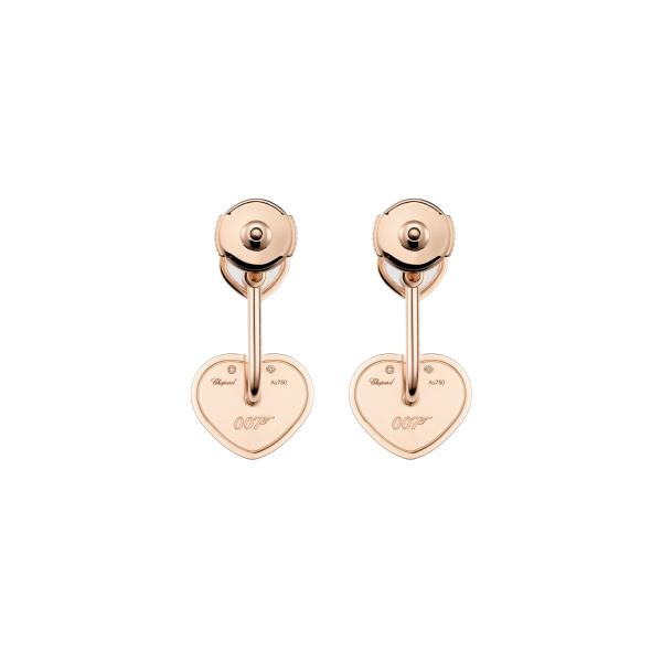 Chopard Happy Hearts Golden Hearts Ohrhänger (Ref: 83A007-5921)