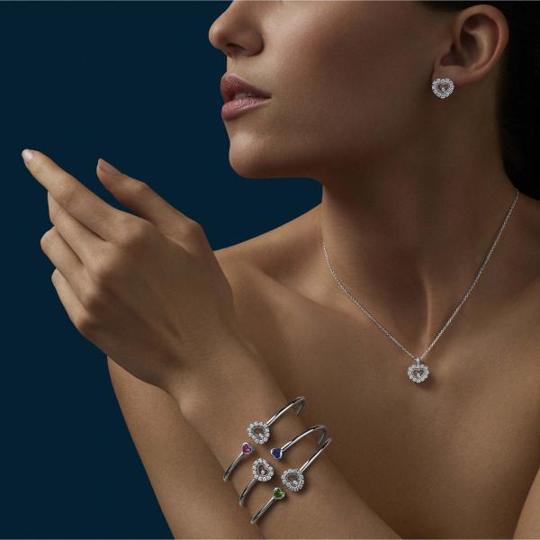 Chopard Happy Diamonds Icons Joaillerie Halskette mit Anhänger (Ref: 79A616-1001)
