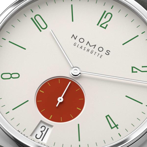 NOMOS Glashütte Tangente 38 Datum Stop  (Ref: 179.S3)