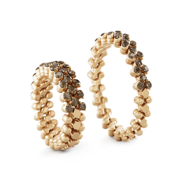 Serafino Consoli Brevetto Multi-Size Ring (Ref: RMS 3H2 RG BRD)