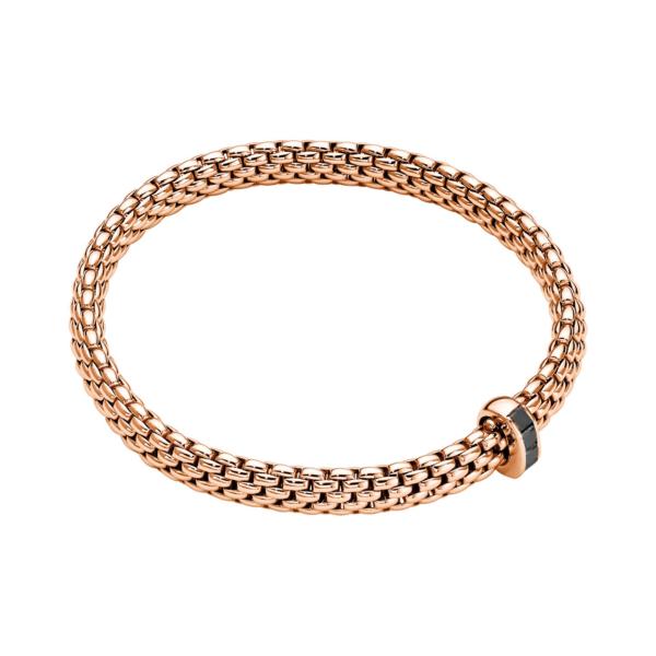 FOPE Vendôme Flex'it Armband mit schwarzen Diamanten (Ref: 58402BX_BN_R_XRX_0XS)