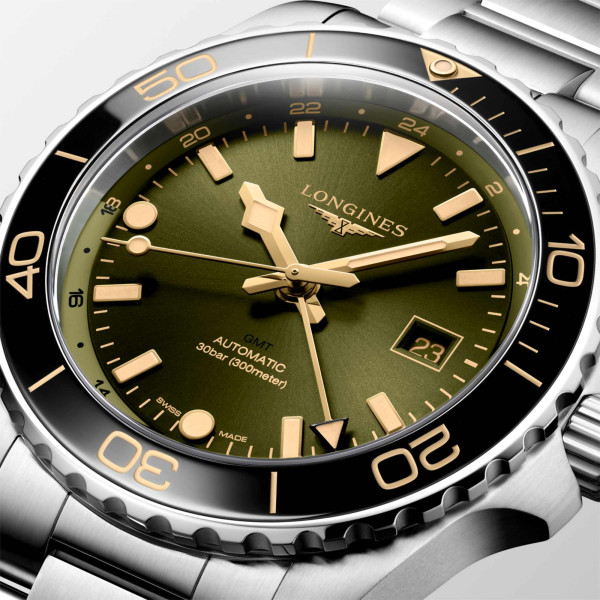 Longines HYDROCONQUEST GMT (Ref: L3.890.4.06.6)