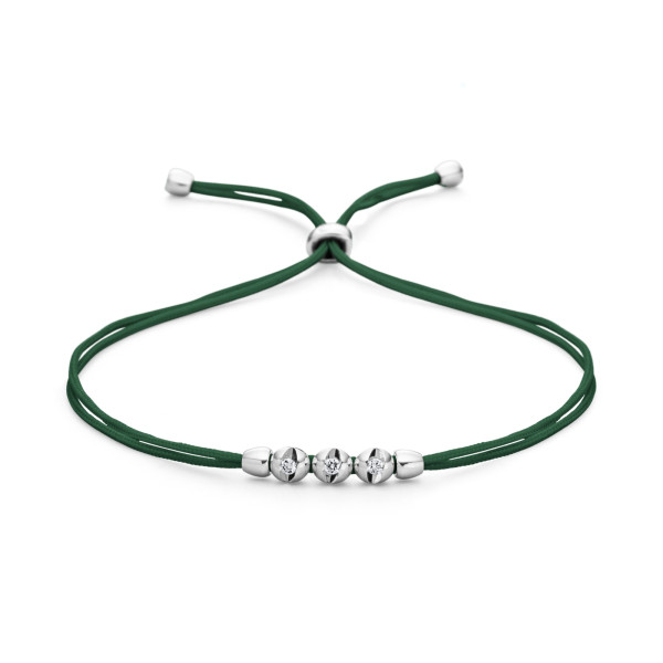 Schaffrath COLORTAIRE Armband (Ref: CTR32_B_0015_BR_2_02_EMERALDGREEN_WW)