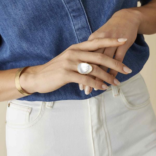 Marco Bicego Lunaria Ring (Ref: AB564_MPW_Y_02)