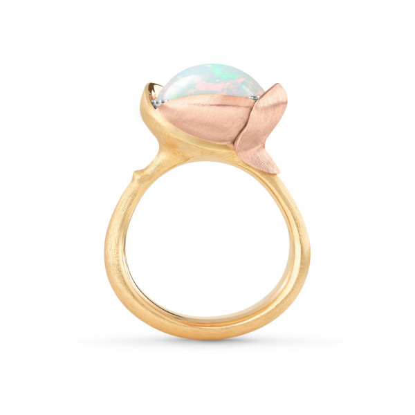 Ole Lynggaard Copenhagen Lotus Ring (Ref: A2652-428)