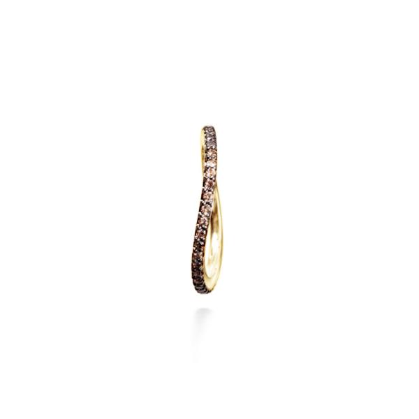 Ole Lynggaard Copenhagen Love Band Ring Curved (Ref: A2595-410)