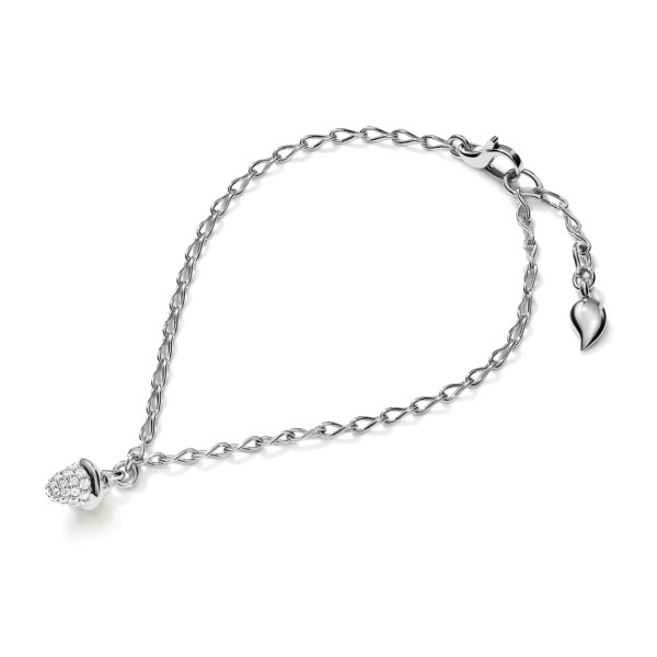 Tamara Comolli MiniMIKADO Armband mit Diamant-Pavé (Ref: B-mMC-c-p-wg)