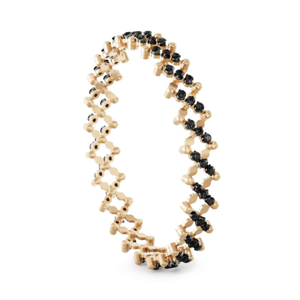 Serafino Consoli Serafino Multi-Size Ring und Armband (Ref: S.RB 5M4 RBG BD)