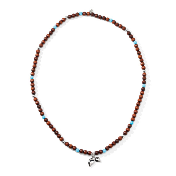 Tamara Comolli INDIA Armband mit Snakewood und Türkis Medium (Ref: B-IND-SWTur-3-m-wg)