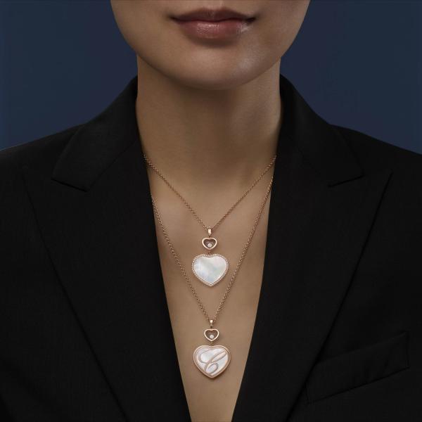 Chopard Happy Hearts Anhänger mit Halskette (Ref: 79A075-5391)