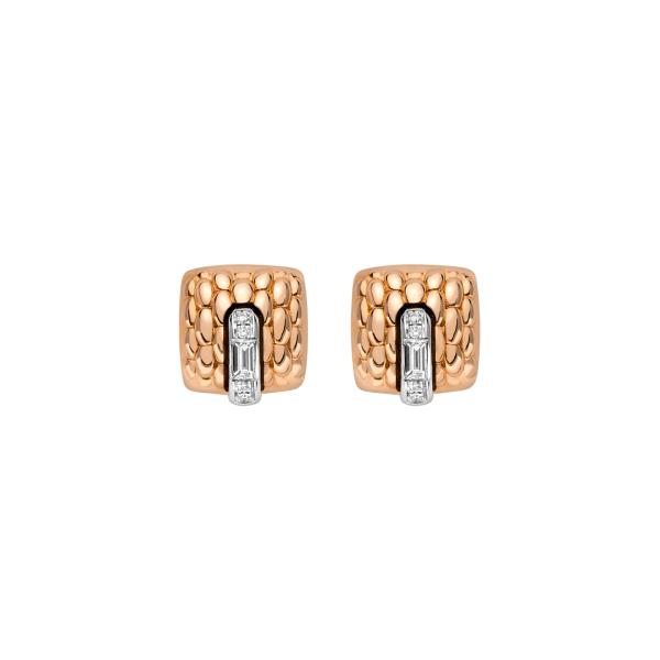 FOPE Vendôme Gold Ohrstecker mit Diamanten (Ref: 58302OX_BB_R_XXX_000)