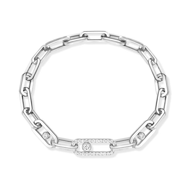 Messika Move Link Armband (Ref: 12576-WG)