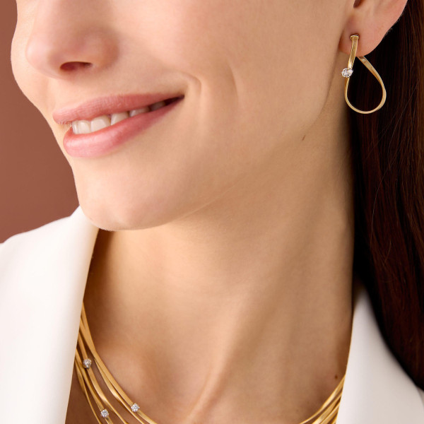 Marco Bicego Marrakech Hoop-Ohrringe (Ref: OG404 B8 YW)