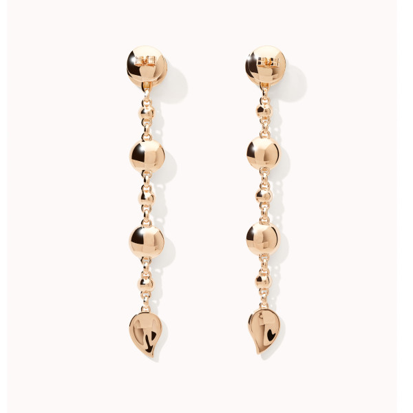 Tamara Comolli BOUTON Long Ohrringe in 'Candy' mit Saphiren (Ref: E-BOU-3-Can-Sa-rg)