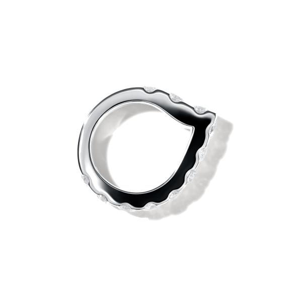 Tamara Comolli SIGNATURE Drop Memoire Classic Ring (Ref: R-Dr-Mem-11-Cl-wg)
