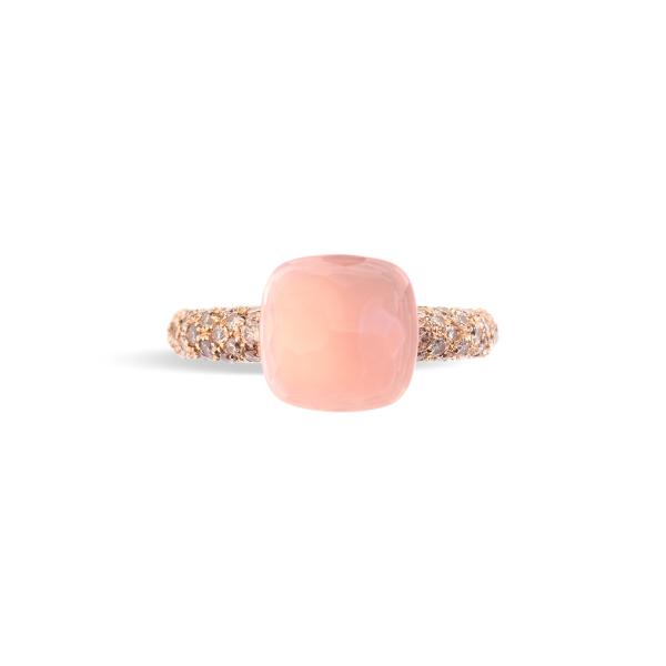 Pomellato Nudo Rosenquarz Classic Ring (Ref: PAC0040O7000BRCQR)