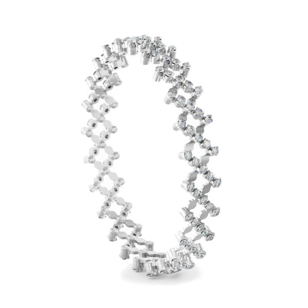 Serafino Consoli Brevetto Multi-Size Ring und Armband (Ref: S.RB 5F4 WG WD)