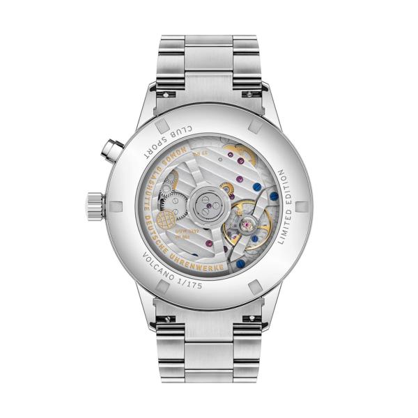 NOMOS Glashütte Club Sport Neomatik Weltzeit Volcano (Ref: 790.S1)