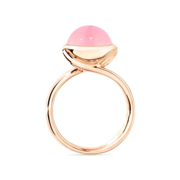 Tamara Comolli BOUTON Ring large pinker Chalcedon (Ref: R-BOU-l-ChPi-rg)
