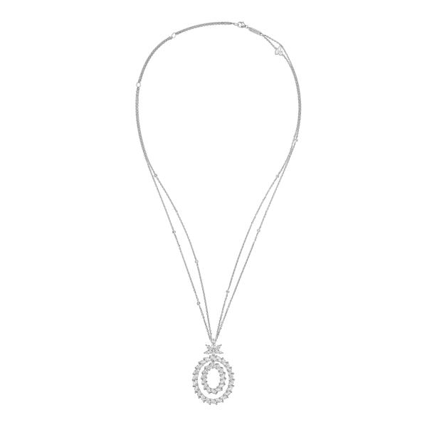 Chopard L'Heure du Diamant Marquise Anhänger mit Halskette (Ref: 79A162-1001)
