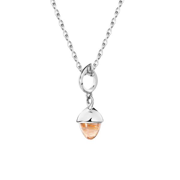 Tamara Comolli MIKADO Flamenco Anhänger mit Rutilquarz (Ref: P-MFL-RutQuR-wg)