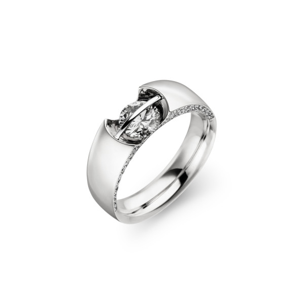 Schaffrath LIBERTÉ Diamantring (Ref: 218_L1090_50_WW)