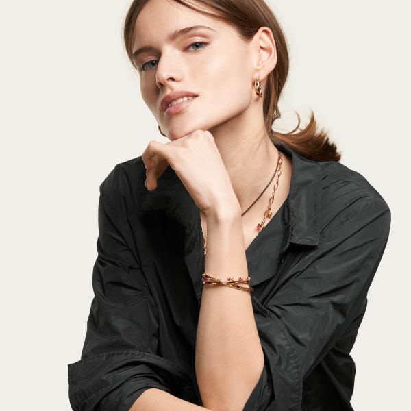 Tamara Comolli GYPSY Armspange Candy Pavé  medium (Ref: BA-Gyp-CanP-17-rg)