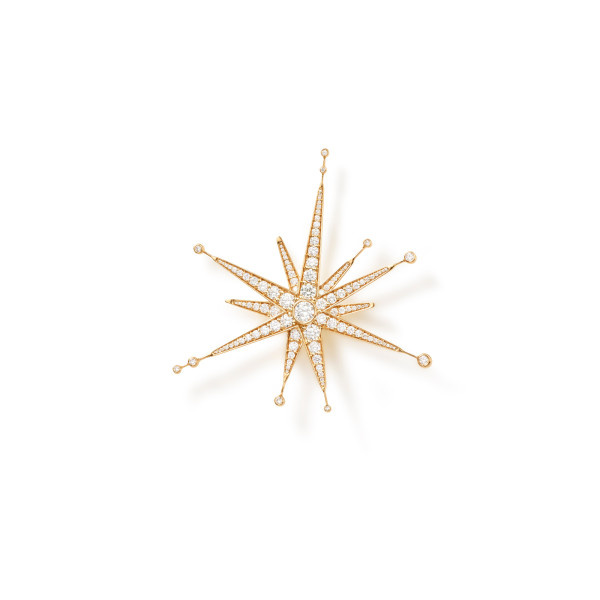 Ole Lynggaard Copenhagen Funky Stars Brosche klein (Ref: A3272-401)