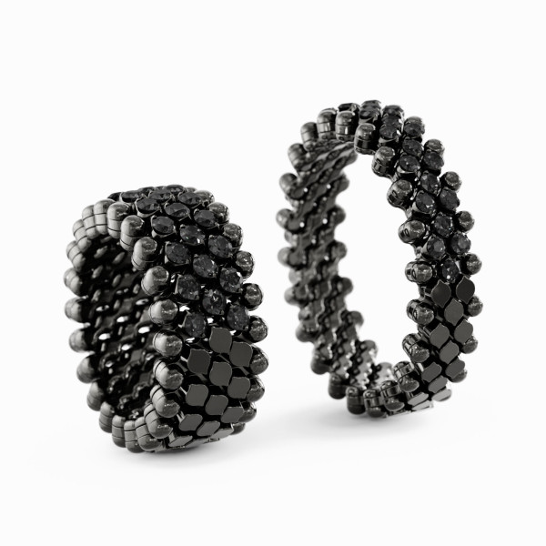 Serafino Consoli Brevetto Multi-Size Ring (Ref: RMS 5HM2 BG BD)