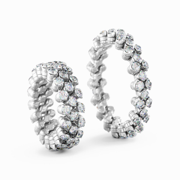 Serafino Consoli Brevetto Multi-Size Ring (Ref: RMS 3F4 WG WD)