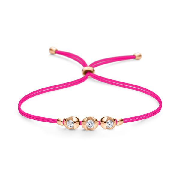 Schaffrath COLORTAIRE Armband (Ref: CTR32_B_008_BR_2_09_HOTPINK_RW)