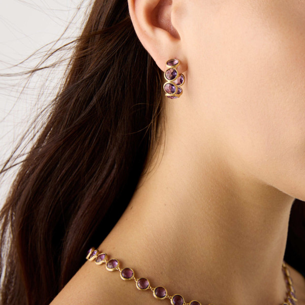 Marco Bicego Jaipur Color Ohrringe (Ref: OB1974 AT01 Y)