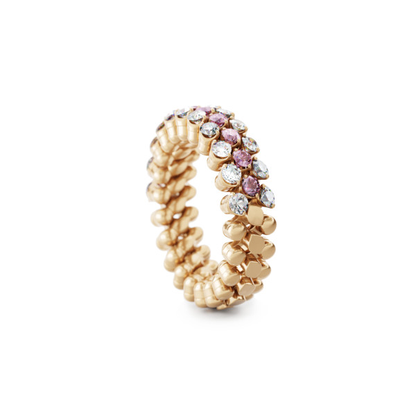 Serafino Consoli Brevetto Multi-Size Ring (Ref: RMS 3H2 RG WD PS)